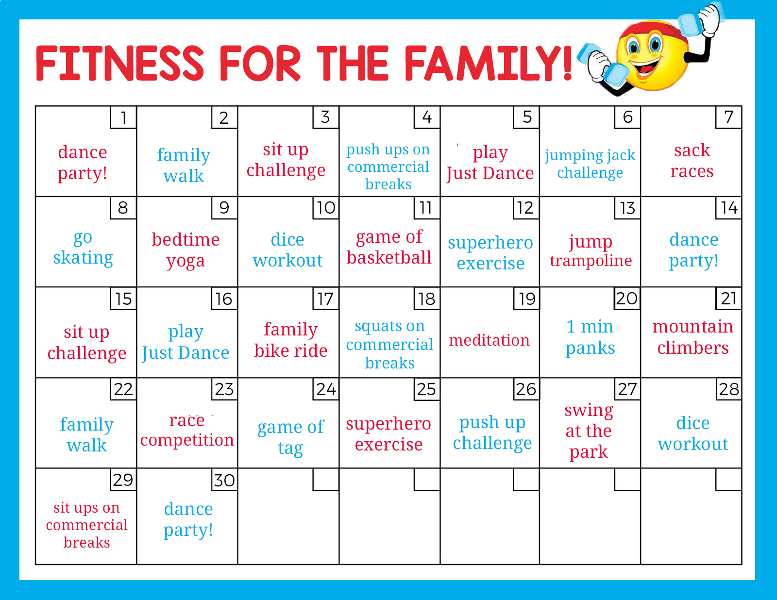 Family Fitness: Fun Activities for the Whole Crew